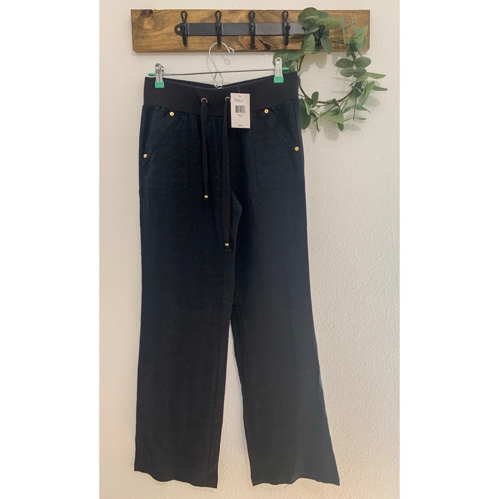 Black Linen pants